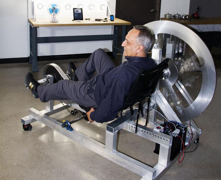 exercise bike generate electricity